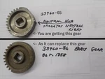 Fl Panhead "new Old Stock" 1936 58 Shift Gear #33960-65 Replaces #33960-36. Fixed Price $20.00.
