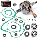 Engine Rebuild Kit Crankshaft, Gaskets Oil Seal For Kawasaki KX80 KX85 KX100. Fixed Price $165.00.
