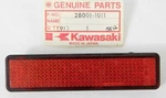 Nos Genuine Kawasaki Rear Reflector Assembly KM100 1976-1981, KE125 1980-1983. Fixed Price $24.48.