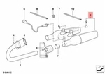 Genuine Bmw 59C K30 0379 0434 0433 0391 0496 Rear Silencer 18127682869. Fixed Price $2741.10.