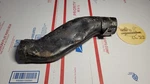 36-64 Harley Davidson Knucklehead Panhead Squish Pipe Exhaust Chopper Black Fl. Fixed Price $139.99.