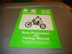 Kawasaki KX125 KX250 KX500 Race Preperation & Tuning Manual 99920-1339-01. Fixed Price $15.99.
