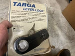 Targa Lever Lock Old School Biker Security 08-600BK Works On Several Models Nos. Fixed Price $22.50.