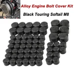 Engine Bolt Covers Cap Kit For Harley M8 Touring Road Street Glide 17-24 Softail. Fixed Price $38.94.