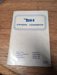 Original Bsa Owners Handbook A50 A65L A65FS & A65T 00-4170. Fixed Price $9.99.