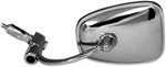 Emgo Universal Bar-end Mirror Chrome, For 7/8IN. Handlebars Either 20-34000. Fixed Price $23.49.