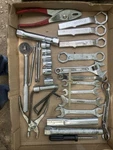 Vintage Oem Yamaha Kit Pouch Pliers Allen Wrench Screwdriver Socket Tools. Fixed Price $75.00.
