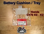 Battery Plastic Tray Cushion Honda CT70 Mini Trail 50326-098-000. Fixed Price $20.00.
