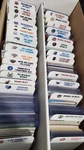 (30) Tall Sports Card Dividers With Free Nba Teams Labels. Fixed Price $8.95.