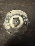 Harley Oem Knucklehead Flathead Stewart Warner Civil Black Speedometer Face 992F. Fixed Price $285.00.
