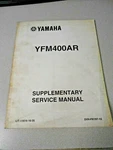 Yamaha Factory Supplementary Service Manual 2003 YFM400AR LIT-11616-16-35. Fixed Price $24.98.
