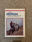 Clymer Honda 100-350 Cc Ohc Singles 1969-1982 Service Repair Maintenance Book. Fixed Price $35.00.