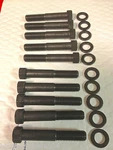 Harley Knucklehead Bolts 40-47 Parkerized Perfect Repro Oem# 14-40 15-36. Fixed Price $71.95.