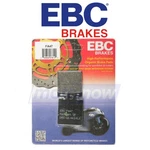 Ebc Rear Organic Brake For 1992 Atk 604 Mx - Pads/shoes Ir. Fixed Price $38.60.