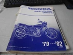 Honda Factory Shop Manual 79-82 CB650 6142603. Fixed Price $79.94.