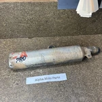 Yamaha YZ490 Muffler Answer Spark Arrester Model AP-650D 1984. Fixed Price $35.00.