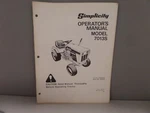 Simplicity Operator's Manual 7013 Model H.p Tractor 1657328. Fixed Price $19.99.