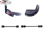 2011 - 2014 Ducati Panigale 1199 / No Cut Frame Front & Rear Axle Sliders. Fixed Price $314.95.