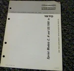 1968 Harley Davidson Sprint Ss Parts Catalog Supplement 99455-70 Xz. Fixed Price $51.49.