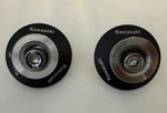 Used 8MM Spool Set With Stainless Steel Bolt Kawasaki ZX10R Oem 012BOY0013. Fixed Price $40.00.