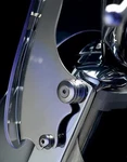 Nc Windshield Mount Hardware Quick Release Chrome Yamaha Stryker XVS1300 11-17. Fixed Price $203.42.