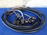 Handlebar Wiring Harness W/black Switches For All Harley Models 1982-95 Repl Oe. Fixed Price $1109.00.