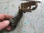 Yamaha 1982 1985 XT125 / 200 Right Front Footrest Assembly 15A-27420-02-90. Fixed Price $26.95.