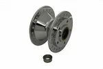 Chrome Front Wheel Hub For Harley Davidson By V-twin. Fixed Price $203.90.