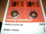 1978 Harley Aermacchi Ss 250CC Sx 175CC Crank Oil Seal 11037 Pa (2) Amf. Fixed Price $81.55.