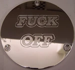 Custom Harley Davidson Evo Derby Cover F- Off. Fixed Price $75.95.