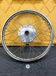 1965 Honda S65 Front Wheel Rim Assembly #42701-001-073 #44601-111-770. Fixed Price $75.00.