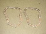 New 1936-1948 Big Twin 74", 80" Harley Copper Head Gaskets (2 Pcs) 16769-36 (b). Fixed Price $16.00.