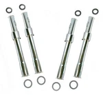 "chrome" Push Rod Covers For 1948 - 1965 Harley Panhead Motor. Fixed Price $128.00.
