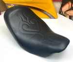 Oem Badass 08-23 Harley Touring Genuine Leather Brawler Solo Seat. Fixed Price $299.95.
