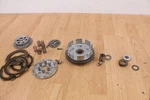1981 Kawasaki KDX80 Clutch Basket Hub Pressure Plate Discs Springs. Fixed Price $99.00.