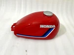 Honda Atc Big 1983-84 Red Painted Steel Petrol Gas Tank +cap Fit. Fixed Price $331.50.