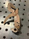 Harley Oem Rear Brake Pedal 45" Wla Emergency Lock Trike Servicar. Fixed Price $125.00.