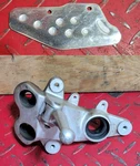 2004 Ducati Multistrada 1000DS Left Side Foot Mount Assembly. Fixed Price $50.00.