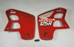 Honda (cr 125 Oem Radiator Shroud / Fuel Tank Side Cover Panel Set (l&r). Fixed Price $129.99.