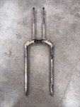 Oem 1936 Harley Knucklehead Springer Front Leg Uncut Number 2. Fixed Price $2000.00.