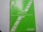 1985 Kawasaki Owners Service Manual 84 99920-1288-01 KX250-D1. Fixed Price $79.99.