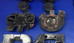 Harley Ironhead 900 Cylinder Heads Pair 1973 Xlch Complete Rocker Arms Covers. Fixed Price $279.00.