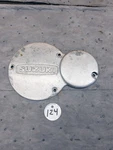 1971-76 Suzuki Oem Left Side Engine Magneto Inspection Cover Cap. Fixed Price $50.00.