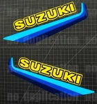 1982 82' Suzuki RM125 Tank 4PC Kit Decal Sticker Graphic Dirtbike Mx Ahrma. Fixed Price $27.99.