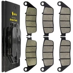 Front Rear Brake Pads For Honda Valkyrie 1998-2003. Fixed Price $17.01.