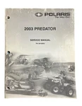 Polaris Predator 2003 Service Manual Pn 9918062. Fixed Price $26.35.