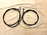 Harley 3334-32 Knucklehead Ul Pan Cotton Weave Spark & Throttle Cables 1936-48. Fixed Price $114.95.
