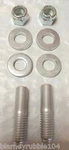 Harley 1966-84 Panhead Shovelhead Motor Mount Cyl Stud Kit 16864-48. Fixed Price $27.95.