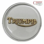 Triumph T140 TR7 Bonneville Gold Centre Tank Badge 83-4776. Fixed Price $21.99.