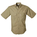 Tag Safari Men's Buffalo Logo Trail Short Sleeve Shirt W Chest Pockets. Fixed Price $85.00.